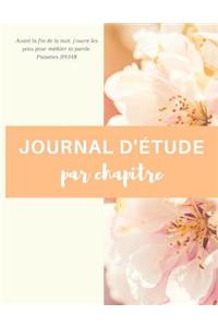 Journal d'?tude Par Chapitre