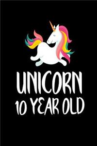 Unicorn 10 Year Old