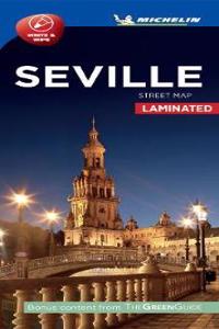 Seville - Michelin City Map Laminated 9218