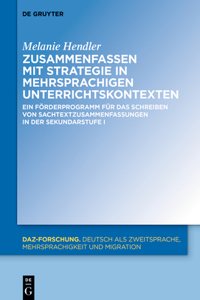 Zusammenfassen Mit Strategie in Mehrsprachigen Unterrichtskontexten