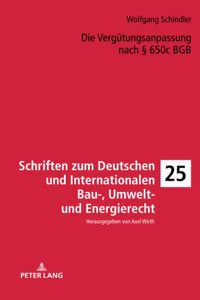 Die Verguetungsanpassung Nach § 650c BGB