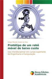 Protótipo de um robô móvel de baixo custo