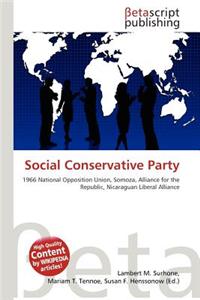 Social Conservative Party