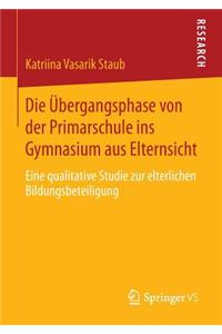 Die Übergangsphase von der Primarschule ins Gymnasium aus Elternsicht