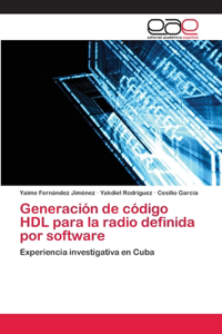 Generación de código HDL para la radio definida por software