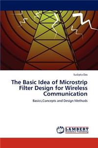Basic Idea of Microstrip Filter Design for Wireless Communication