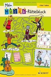 MEIN MUSIK-RTSELBLOCK  GERMAN  PAPERBACK