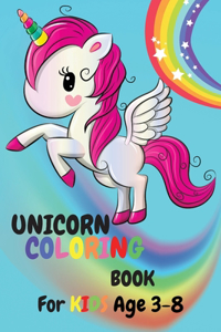 Unicorn Coloring Book for kids