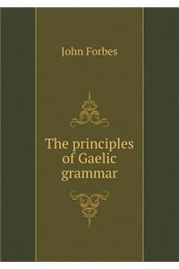 The principles of Gaelic grammar