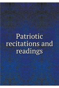 Patriotic Recitations and Readings