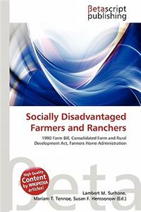 Socially Disadvantaged Farmers and Ranchers