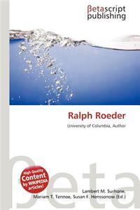 Ralph Roeder