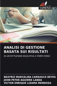 Analisi Di Gestione Basata Sui Risultati