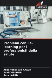 Problemi con l'e-learning per i professionisti della salute