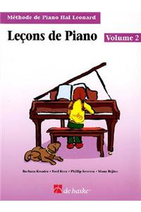 Piano Lessons Book 2 - French Edition