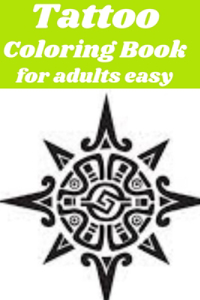 Tattoo Coloring Book for adults easy