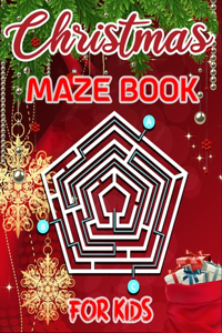 Christmas Maze Book For Kids