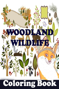 Woodland Wildlife Coloring Book