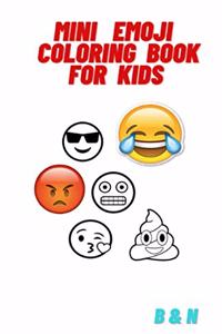 Mini Emoji Coloring Book
