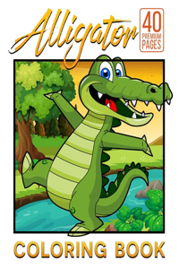 Alligator Coloring Book