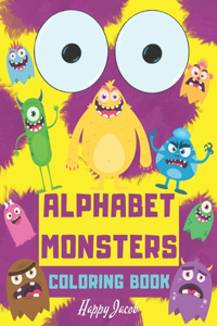 Alphabet Monsters Coloring Book