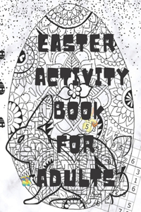 easter activity book for adults