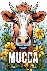 Mucca Libro da Colorare