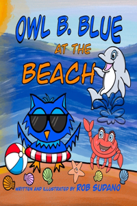 Owl B. Blue at the Beach