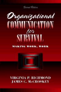 Organizational Communication for Survival