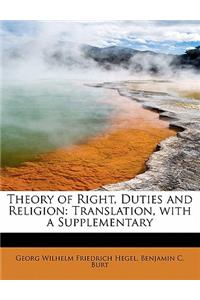 Theory of Right, Duties and Religion