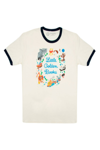 Little Golden Books Unisex Ringer T-Shirt X-Large
