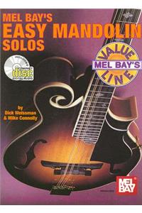 Easy Mandolin Solos Book/Cd Set