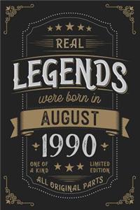Real Legends were born in August 1990