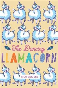 The Dancing Llamacorn Notebook