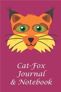 Cat-Fox Journal & Notebook