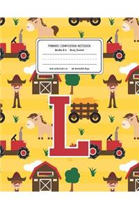 Primary Composition Notebook Grades K-2 Story Journal L