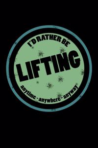 I'd Rather Be Lifting Anytime Anywhere Anyway