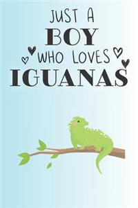 Just A Boy Who Loves Iguanas