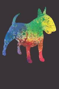 Bull Terrier Dog LGBT Notebook Journal