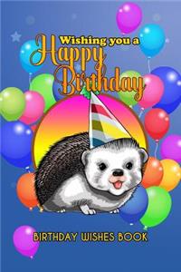 Birthday Wishes Book
