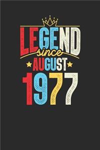 Legend Since August 1977