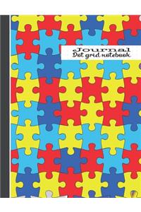 Dot grid notebook journal