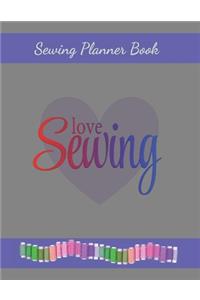 Sewing Planner Book: Use this notebook to write down sewing project ideas, notions needed AND step-by-step directions for a DIY sewing project for household or personal 