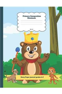 Primary Composition Notebook Story Paper Journal Grades K-2