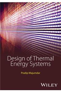 Design of Thermal Energy Systems