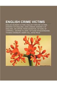 English Crime Victims