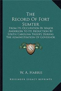 Record of Fort Sumter