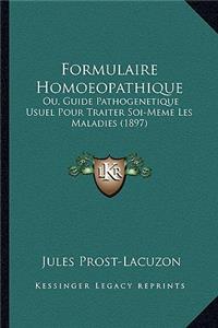 Formulaire Homoeopathique