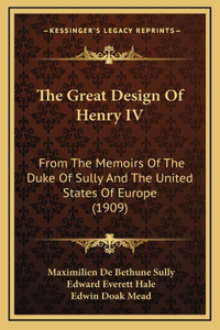 The Great Design of Henry IV