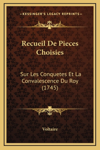 Recueil De Pieces Choisies